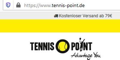 1. go to tennis point store